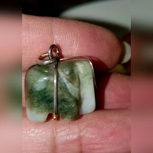 Indonesia Jade Lucky Elephant pendant